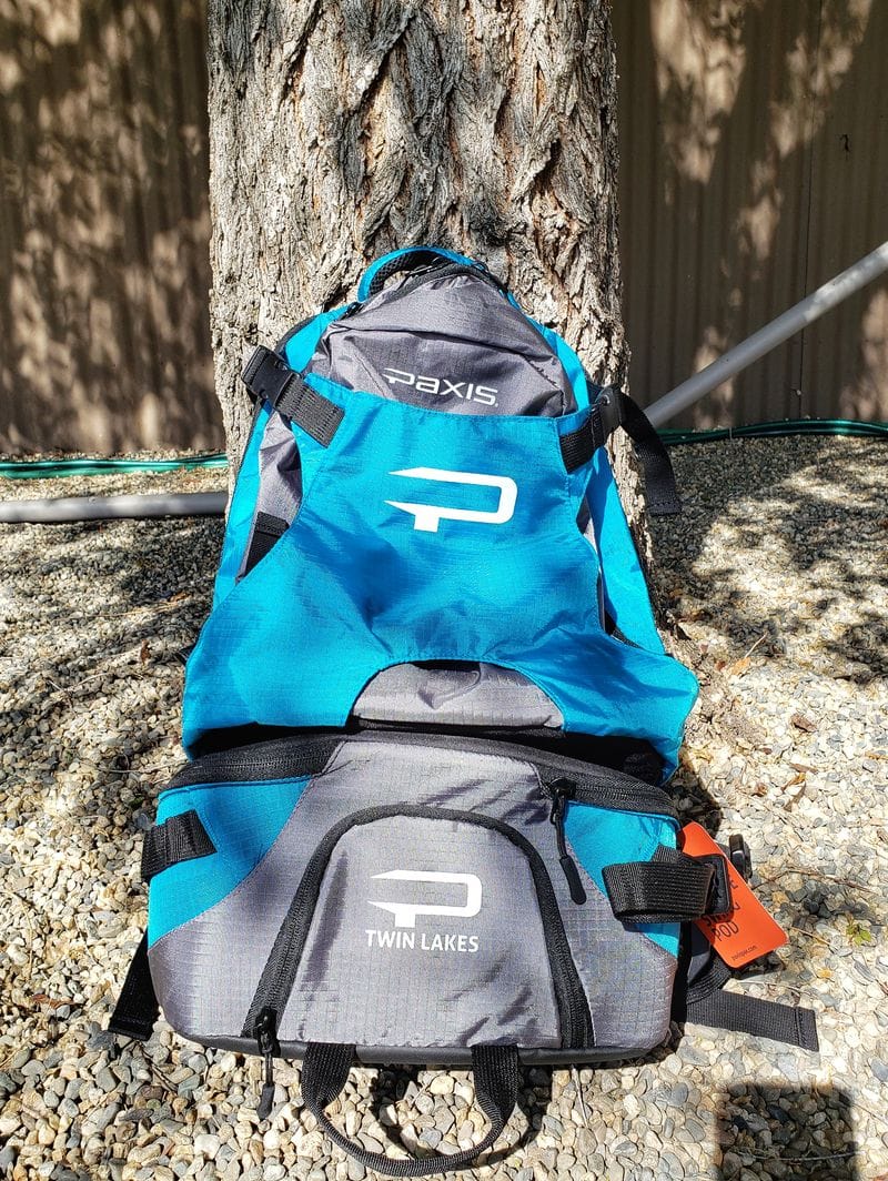 Paxis backpack review of swing arm backpack for fishing, hiking, camping or photography