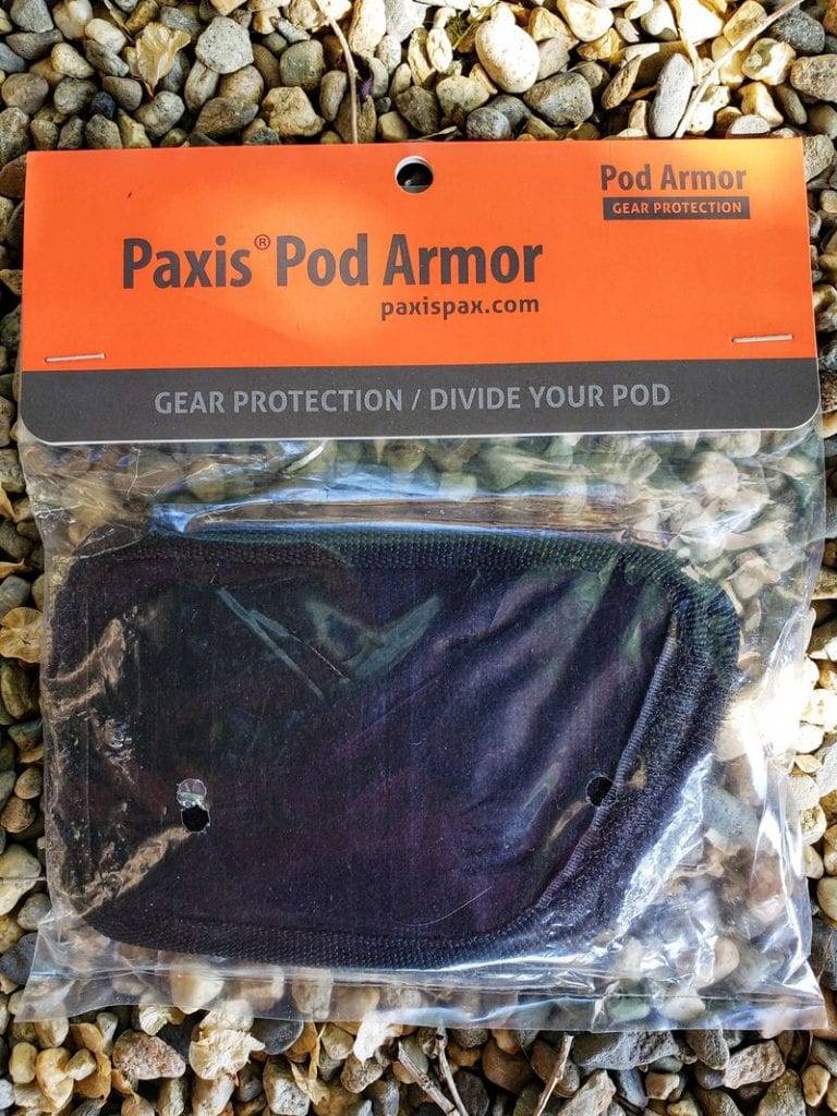 paxis pod armor for backpack pod
