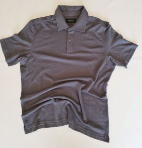 Unbound Merino polo shirt