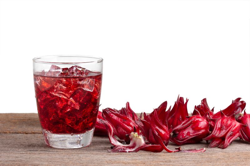 Roselle tea Sorrel in Jamaica