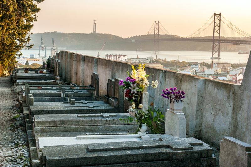 Pleasure Cemetery in Lisbon Cemiterio dos Prazeres