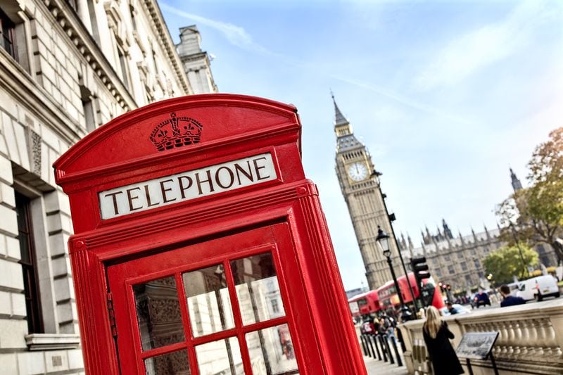 The Best Souvenirs in London telephone booth and big ben 