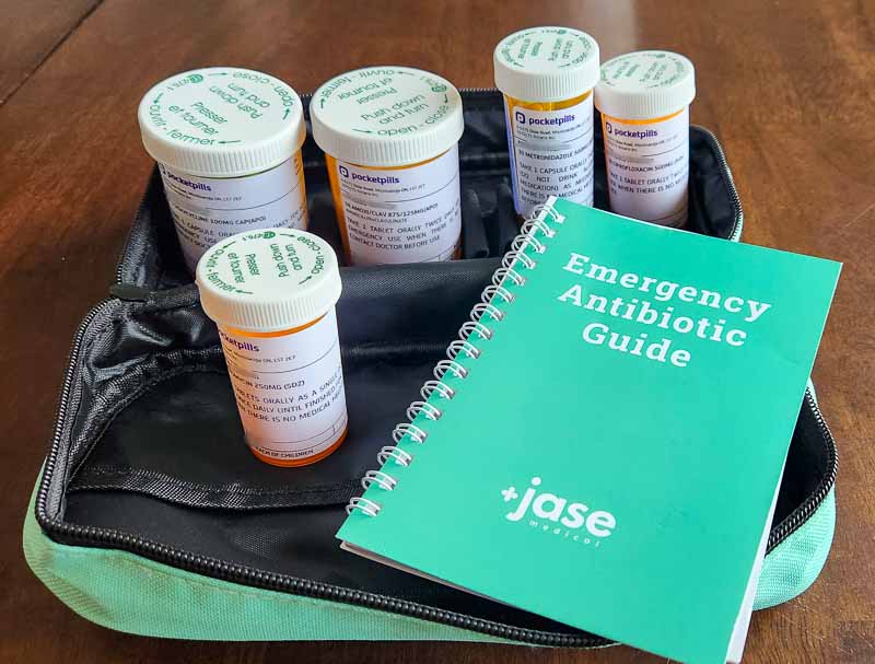 Jase Medical Overview: Emergency Antibiotics for Journey