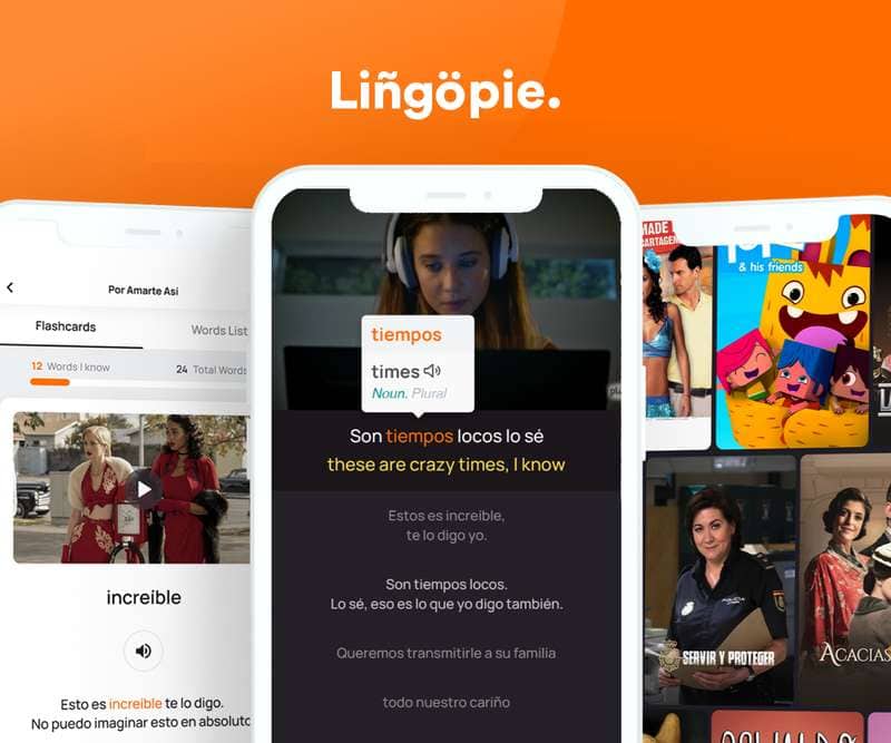 Lingopie language learning