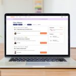 Babbel Live classes on laptop