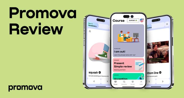 Promova Review language learning app