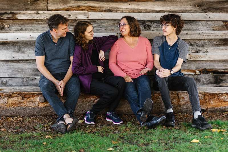 Vacation Photographer family photo in Kelowna BC by Flytographer