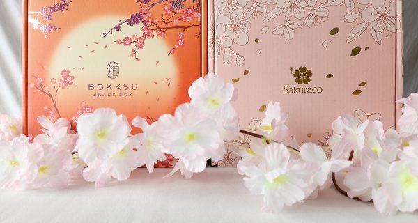 Sakuraco vs Bokksu review with Seasons of Sakura and bokksu box