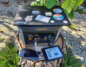 VTOMAN FlashsSpeed 600 chrging laptop phone and kindle reader