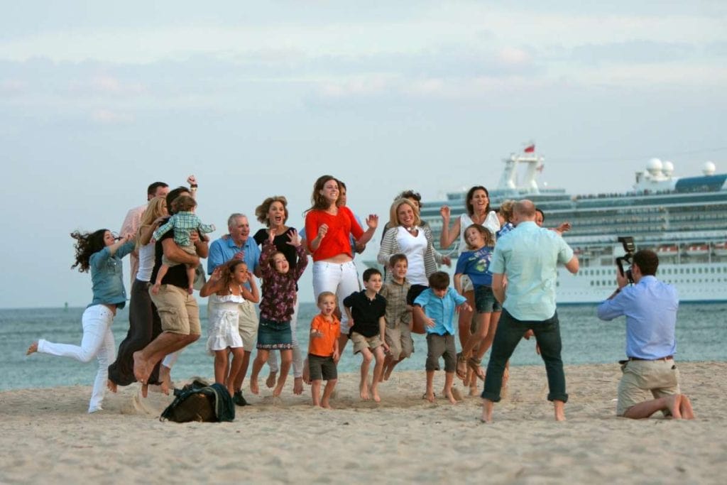 Big group families cruise
