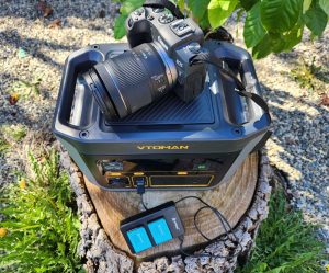 VTOMAN FlashsSpeed 600 charging camera batteries