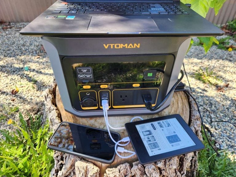 VTOMAN FlashsSpeed 600 chrging laptop phone and kindle wide