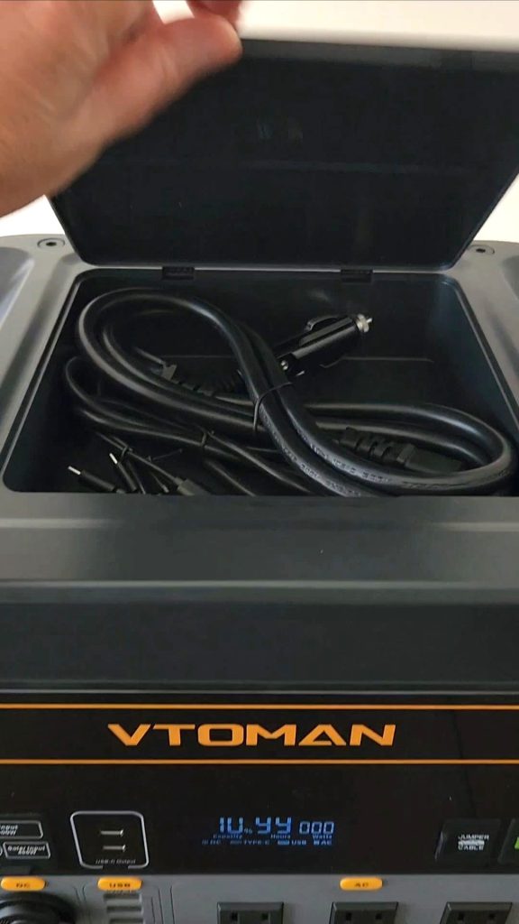 VTOMAN FlashSpeed 1500 cables on top