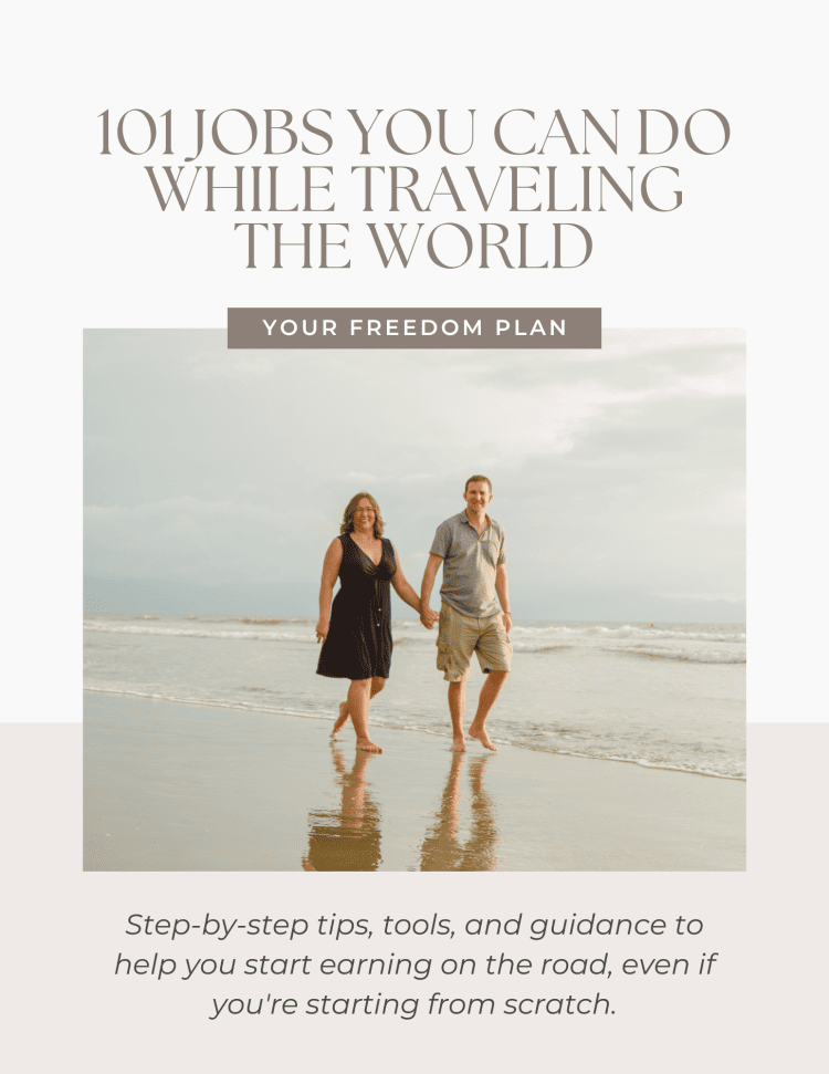 Your Freedom Plan - 101 Jobs You Can Do While Traveling The World