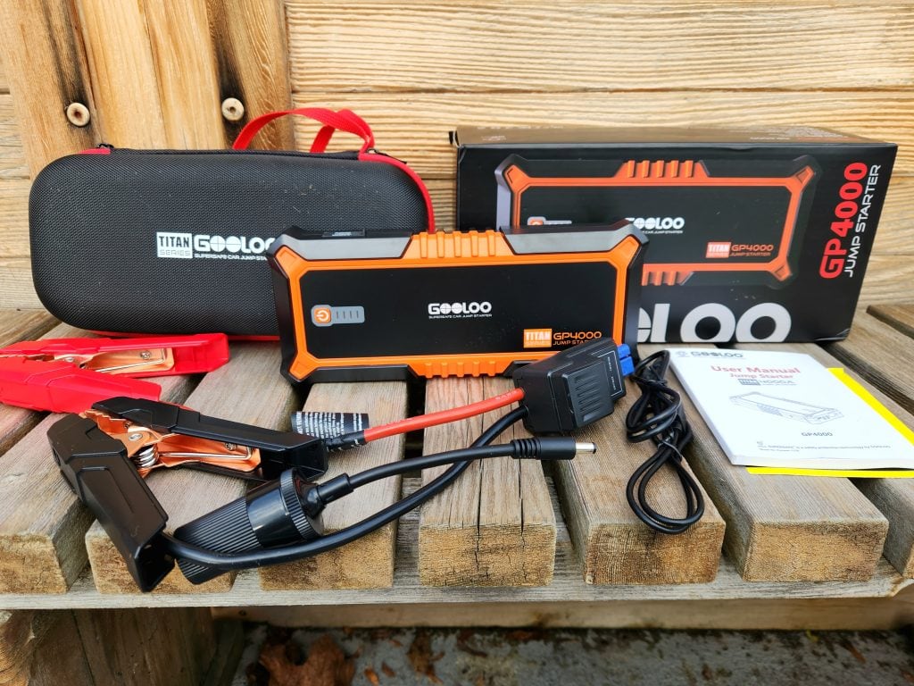 GOOLOO GP4000A whats in the box