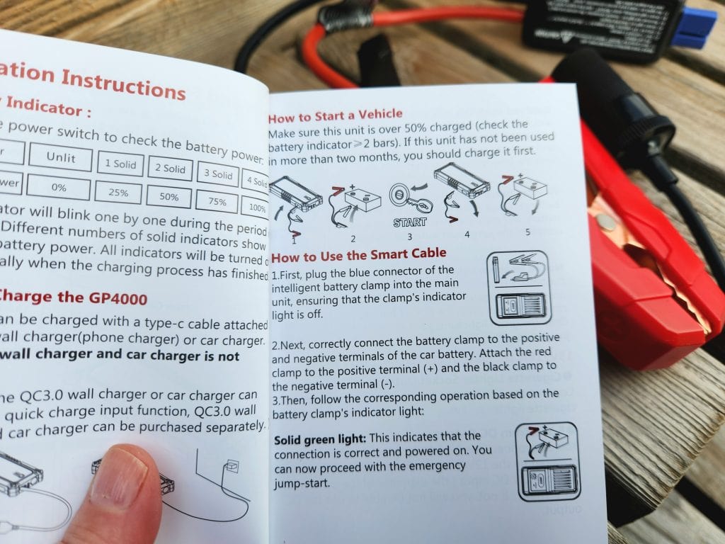GOOLOO GP4000A how to use