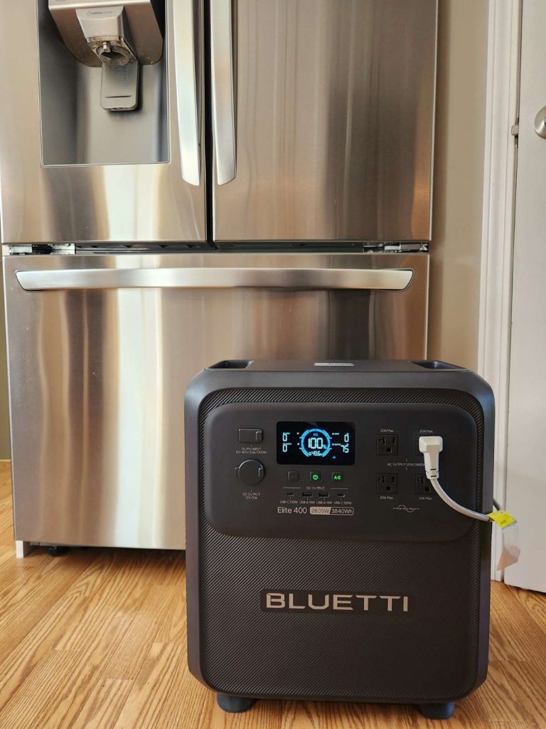 BLUETTI Elite 400 charging fridge t - Copy