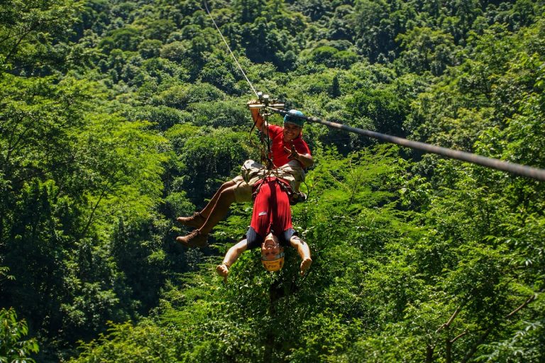 Marival Ziplining Fun for WorldTrips Atlas Nomad Insurance