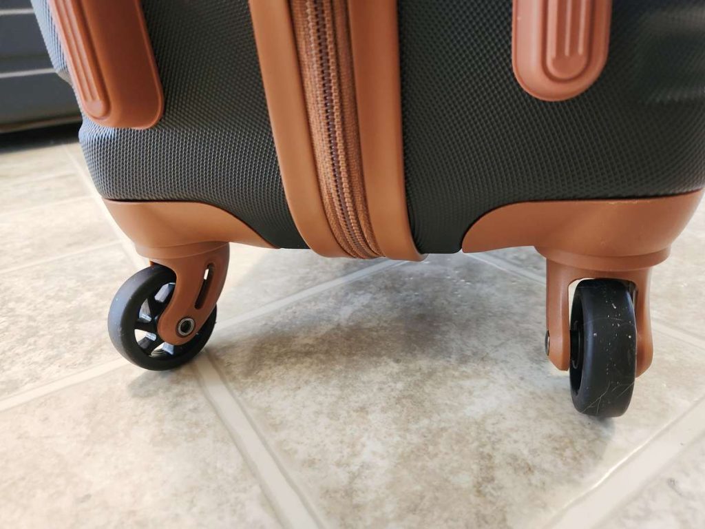 Coolife hardshell suitcase  wheels