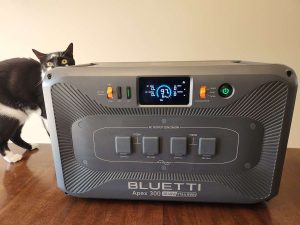 BLUETTI Apex 300 Review cat behind