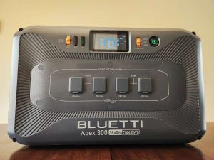 BLUETTI Apex 300 Review on table